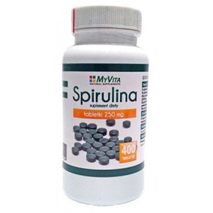Spirulina 400 tabl. 250 mg. MyVita