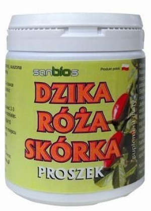 Dzika Róża Skórka - 200g. Sanbios