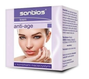 Anti-Age Krem z komórkami macierzystymi SANBIOS 50 ml