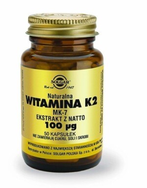 *Witamina K2 (MK-7) Menachinion 100 µg