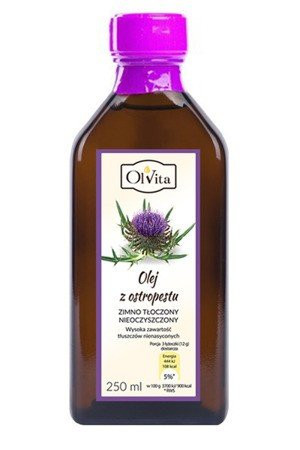Olej z Ostropestu tłoczony na zimno 500ml.
