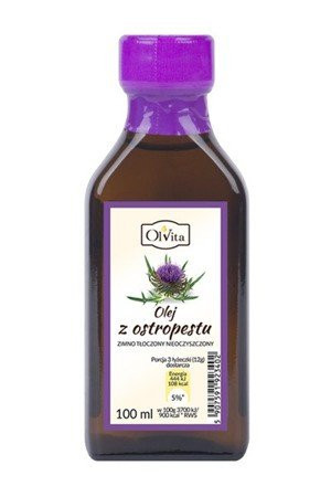 Olej z Ostropestu tłoczony na zimno 100ml.