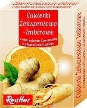 Cukierki żeńszeniowo-imbirowe 50G  Reutter