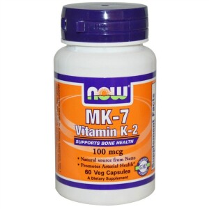 NOW FOODS Witamina MK7 K2 60 kaps