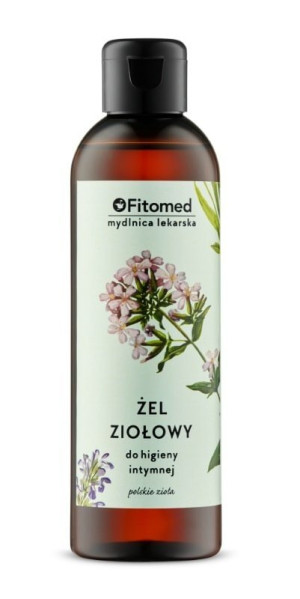 Żel ziołowy do higieny intymnej, łagodny (Mydlnica lekarska) 200 ml