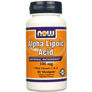 NOW FOODS ALPHA LIPOIC ACID 100mg.60 kap.