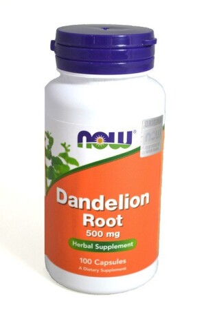 NOW FOODS Dandelion Root Korzeń mniszka 500mg 100kap