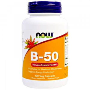 NOW FOODS B-50 100 kaps (B-complex)