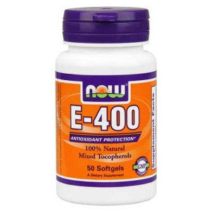 NOW FOODS NATURAL E-400 100 KAPS. (witamina)