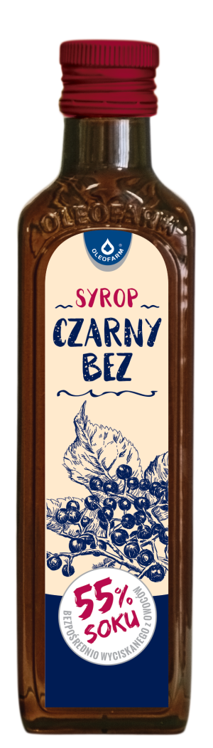 OLEOFARM, Syrop Czarny Bez (55%soku) 250ml.