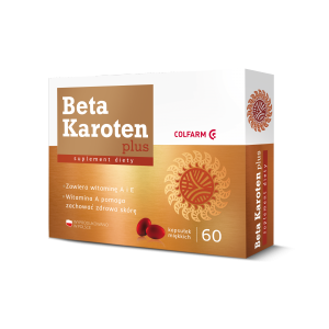 COLFARM. BETA KAROTEN PLUS, 60 KAPS.