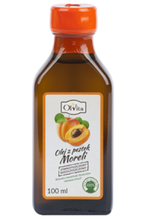 Ol'vita, Olej z Pestek Moreli Zimno Tłoczony, 100ml