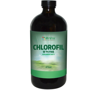 MyVita, Chlorofil w Płynie (Nie Zawiera GMO), 500ml.