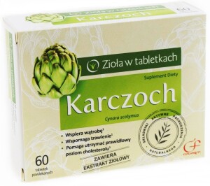 COLFARM, Karczoch(zioła w tabletkach), 60tabl.