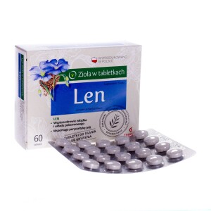 COLFARM, Len (Zioła w tabletkach), 60tabl.