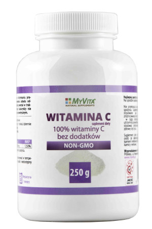 *Witamina C  MyVita - 250g (kwas askorbinowy)