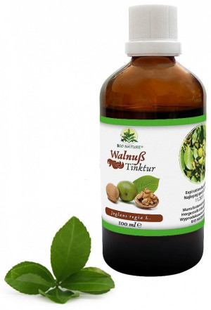 Ekstrakt Wyciąg (Nalewka) z łupin orzecha 100ml