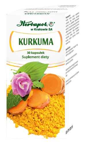 KURKUMA 30 kapsułek Herbapol