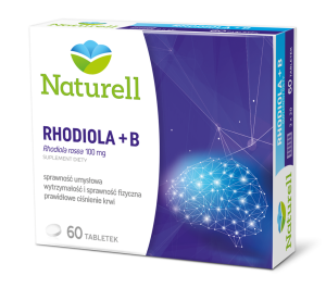 RHODIOLA + B, 60 TABLETEK