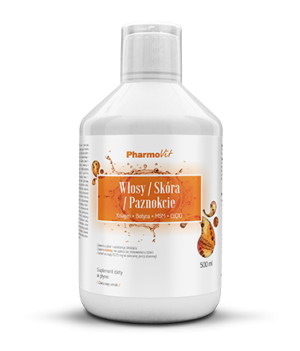 WŁOSY/SKÓRA/PAZNOKCIE 500ml.PharmoVit