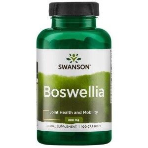 Swanson Boswellia 400mg 100 kaps - suplement diety kadzidłowiec