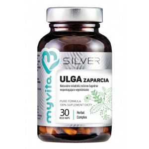 Ulga zaparcia Silver MyVita 30 kapsułek