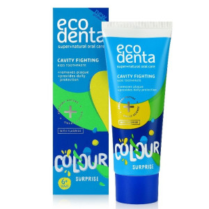 ECODENTA  PASTA DLA DZIECI KOLOROWA NIESPODZIANKA 75ML