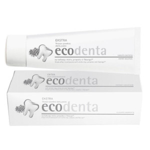 ECODENTA - PASTA DO ZĘBÓW EXTRA POTRÓJNY EFEKT z białą glinką, propolisem i TEAVIGO, 100 ml