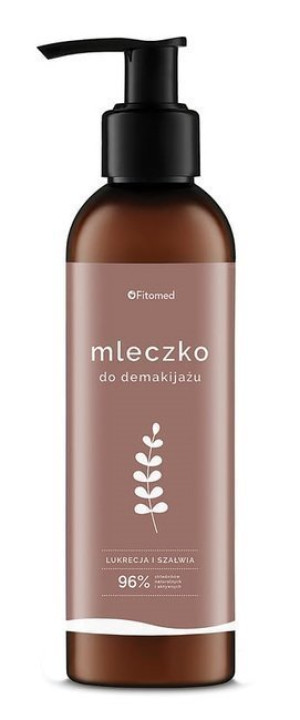 Mleczko Ziołowe Do Demakijażu Nawilżająco-Oczyszczające 2w1 200g Fitomed