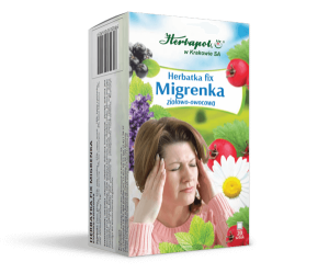 Herbata fix Migrenka 20x2g. Herbapol Kraków