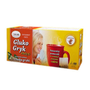 Gluko Gryk Max Fix 60 Saszetek Prawidłowy Poziom Cukru