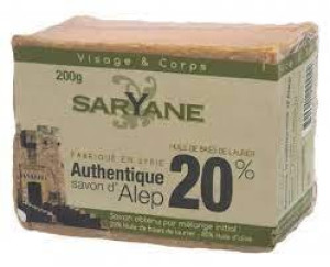 Saryane Mydło Z Aleppo 20% 200G