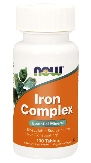 Iron Complex tabl. 100 tabl. (żelazo, kompleks żelaza)
