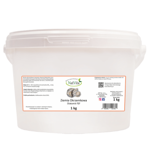 *Ziemia okrzemkowa - oczyszczanie - Diatomit - 1kg