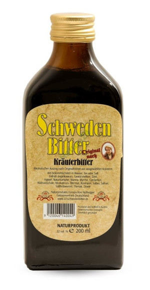 Zioła szwedzkie wg Marii Treben -  200ml_na alkoholu
