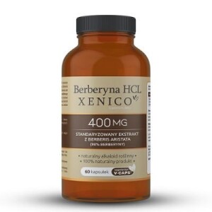 Berberyna 400 mg HCL Xenico 60 kaps