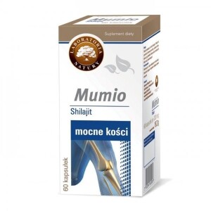 Mumio shilajit 60 kapsułek
