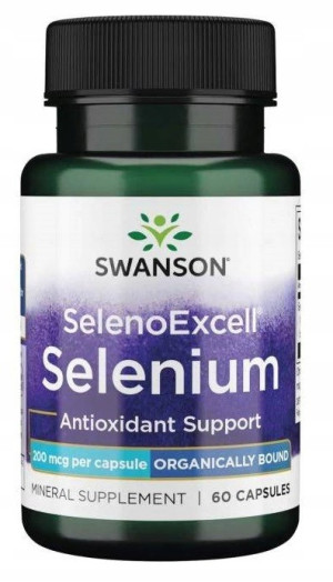 Swanson SelenoExcell Selenium (Selen) 200mcg - (60 kap)