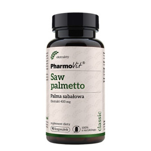SAW PALMETTO PALMA SABAŁOWA 400 MG 90 KAPS CLASSIC PHARMOVIT