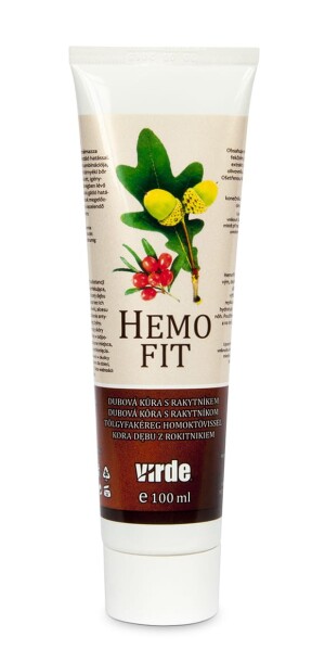 Krem Z KORĄ DĘBU I ROKITNIKIEM 100 ML HEMOFIT VIRDE