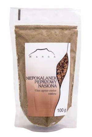 Niepokalanek pieprzowy nasiona mielone 100g.