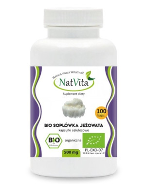 Soplówka Jeżowata BIO kapsułki 500mg