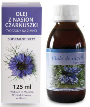 OLEJEK Z CZARNUSZKI (CZARNUSZKA) W BUTELCE 125 ML