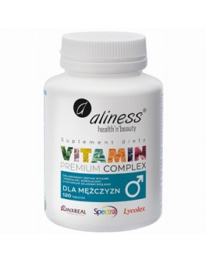 Aliness Premium Vitamin Complex Dla Mężczyzn 120 szt.