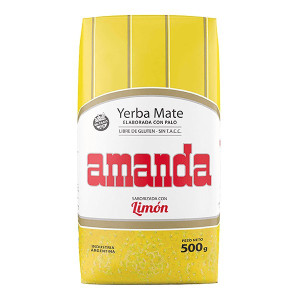 Yerba Mate Amanda Limon Cytrynowa 500g.