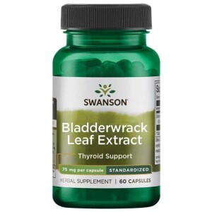Swanson Morszczyn naturalny jod - Bladderwrack extract 60kaps
