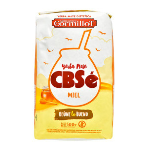 Yerba Mate CBSe Miel (miodowa) 500g.
