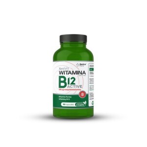 Witamina b12 active methylocobalamin, suplement diety, 500mcg, 90 kaps. Xenico Pharma