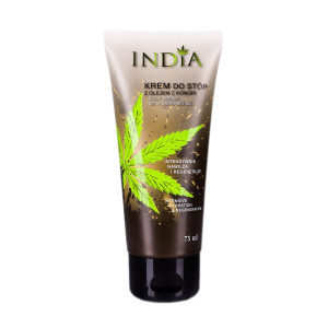 Krem do stóp z olejem z konopi 75 ml India