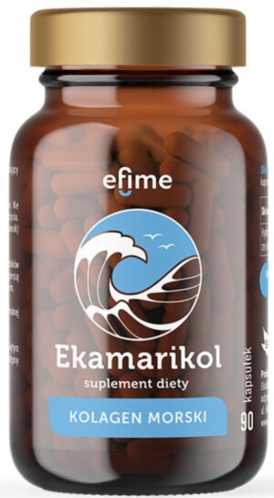 EKAMARIKOL  KOLAGEN MORSKI 90 kapsułek EKAMEDICA